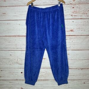 NWT Suzie Suzi Kondi Patmos High Rise Pocket Pants in Classic Blue Velour Sz XL
